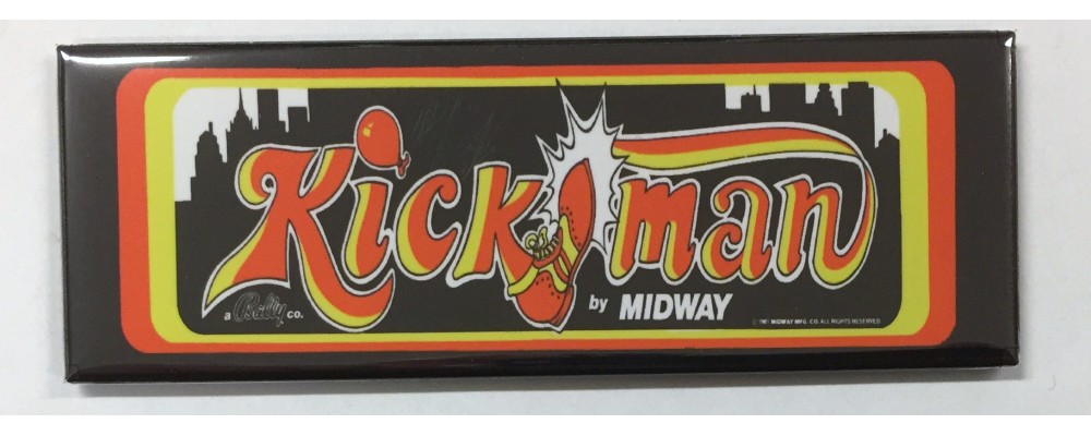 Kick Man - Marquee - Magnet -Midway