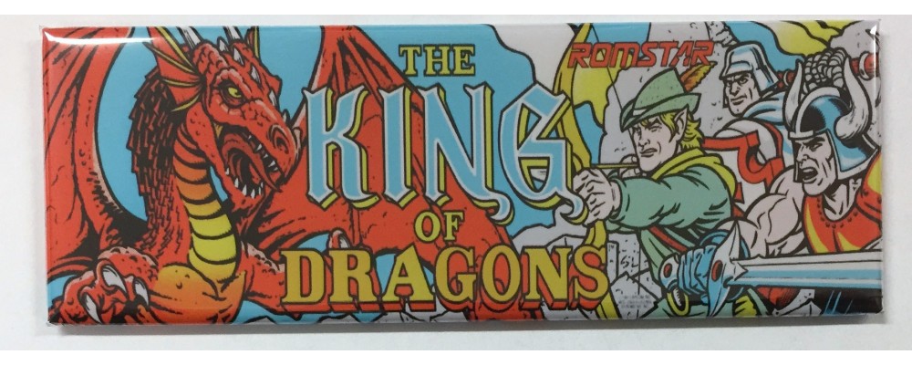 King of Dragons - Marquee - Magnet - Romstar