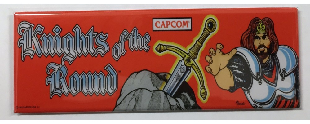 Knights of the Round - Marquee - Magnet - Capcom