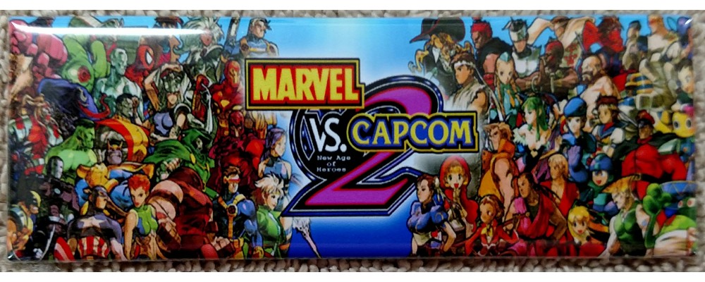 Marvel vs Capcom 2 Alternate - Arcade/Pinball - Magnet - Capcom