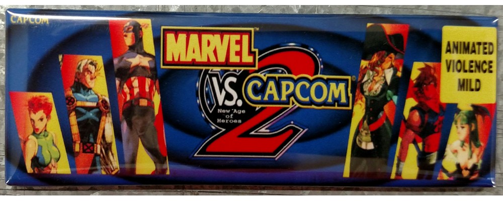 Marvel vs Capcom 2 - Arcade/Pinball - Magnet - Capcom