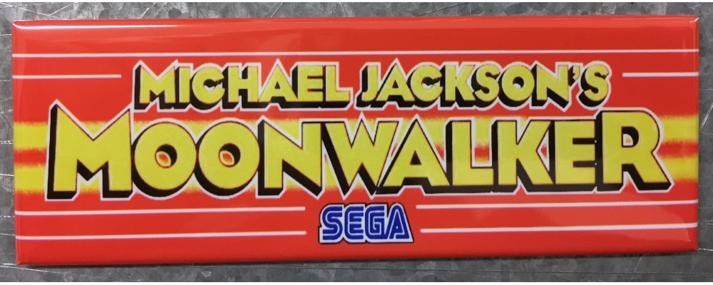 Michael Jackson's Moonwalker - Marquee - Magnet - Sega
