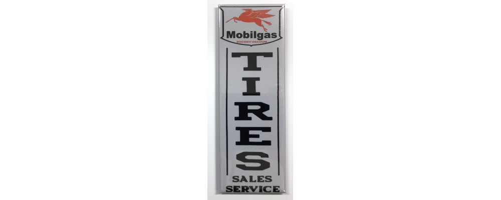Mobilgas Tires - Advertising - Magnet