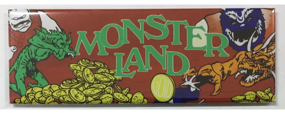 Monster Land - Marquee - Magnet - Sega