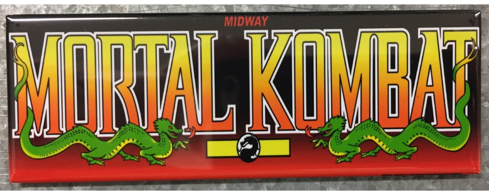 Mortal Kombat - Marquee - Magnet - Midway