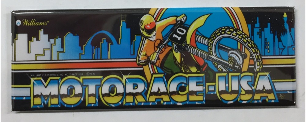 Motorace USA - Marquee - Magnet - Williams