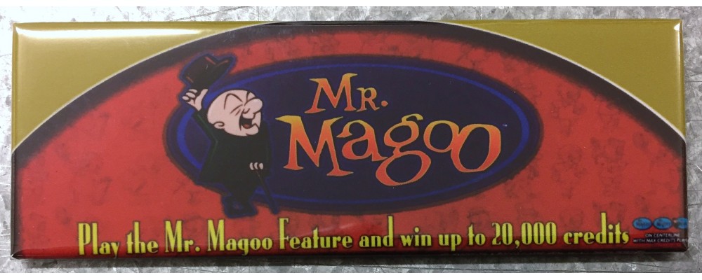 Mr. Magoo - Slot Machine - Magnet