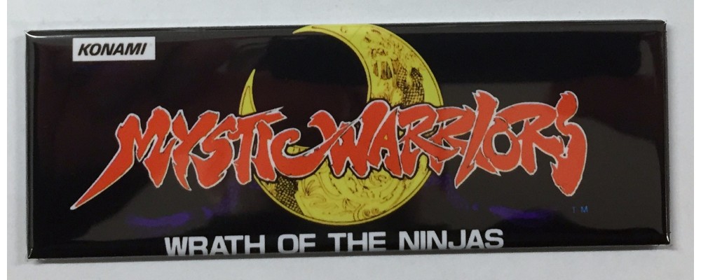 Mystic Warriors - Marquee - Magnet - Konami