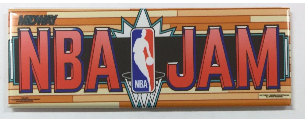 NBA Jam - Marquee - Magnet - Midway