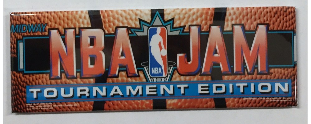 NBA Jam Tournament Edition - Marquee - Magnet - Midway