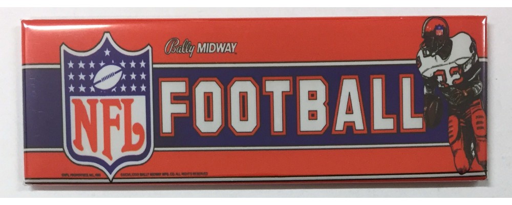 NFL Football - Marquee - Magnet - Midway