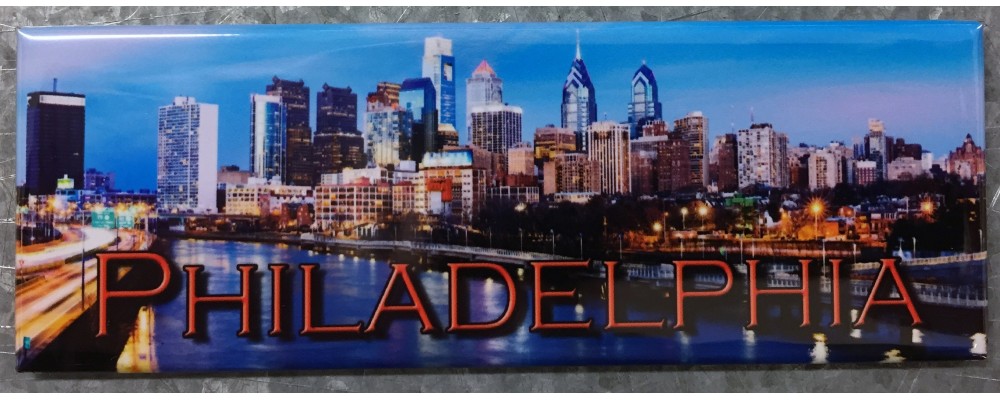 Philadelphia Skyline - Destinations - Magnet