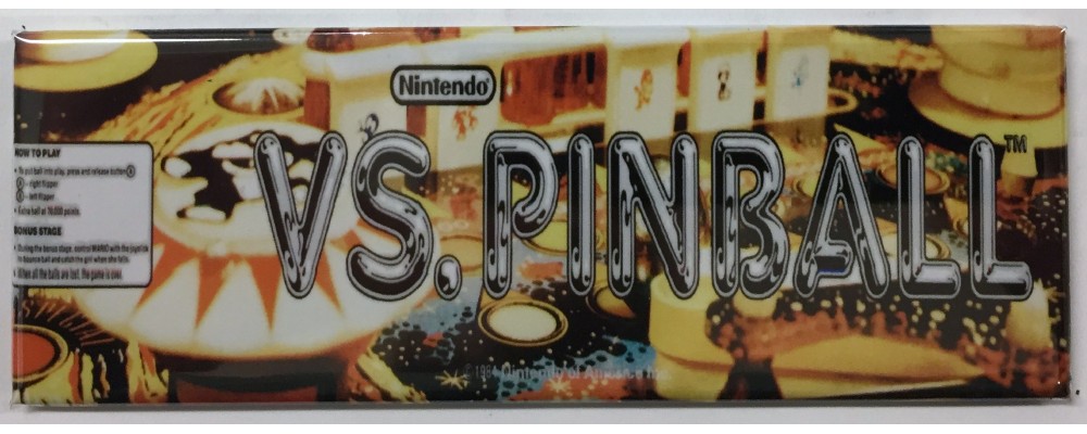 Vs. Pinball - Arcade/Pinball - Magnet - Nintendo
