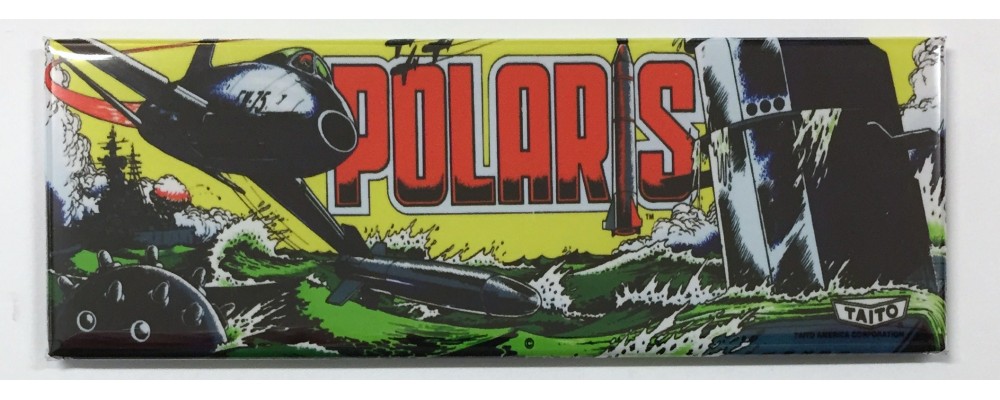 Polaris - Arcade Game Marquee - Magnet - Taito