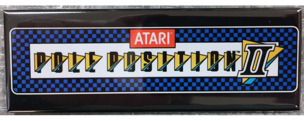 Pole Position II - Marquee - Magnet - Atari