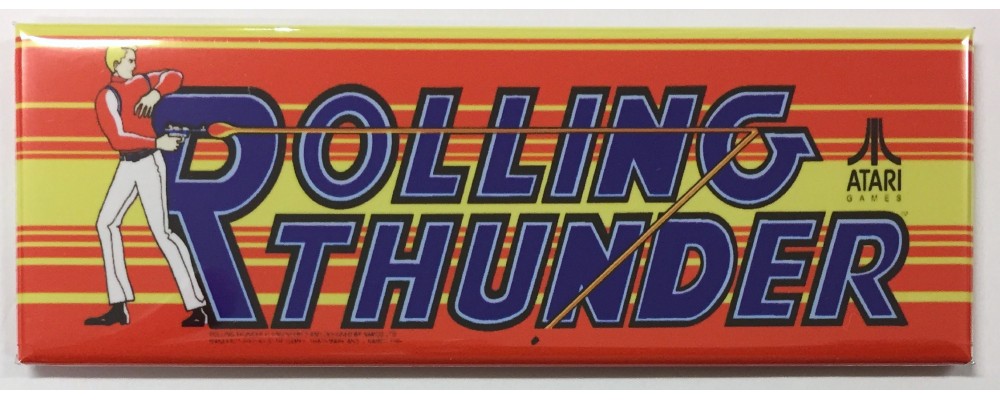 Rolling Thunder - Arcade/Pinball - Magnet