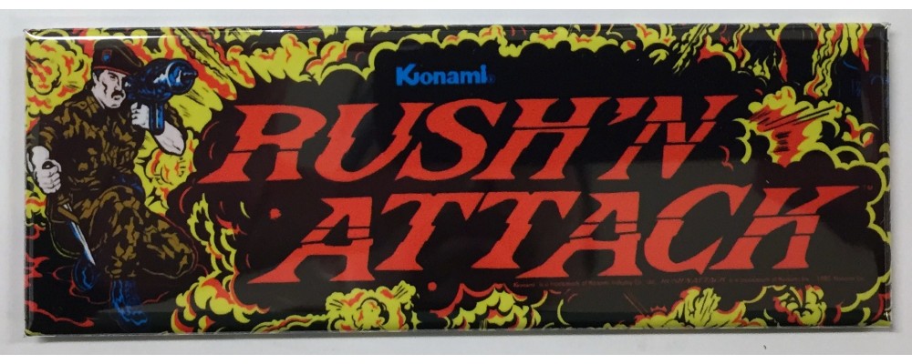 Rush N Attack - Arcade/Pinball - Magnet - Konami