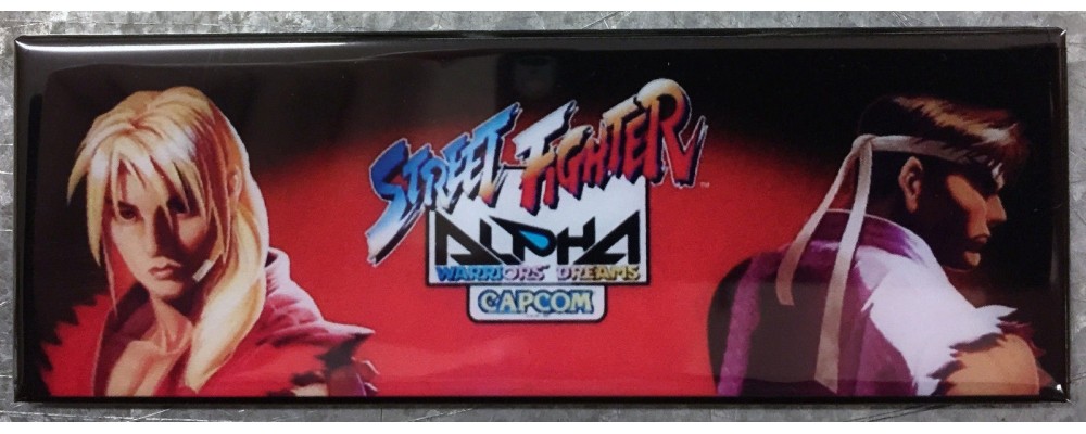 Street Fighter Alpha - Arcade/Pinball - Magnet - Capcom