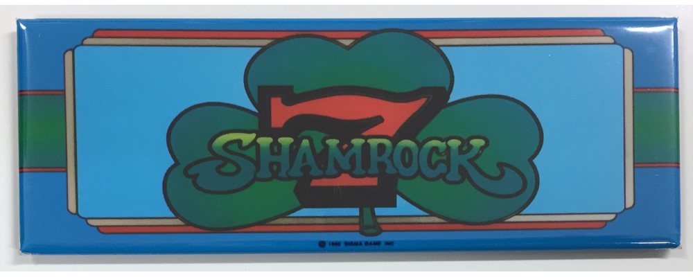 Shamrock 7 - Slot Machine - Magnet 