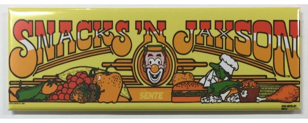 Snacks 'N Jackson - Arcade/Pinball - Magnet - Sente