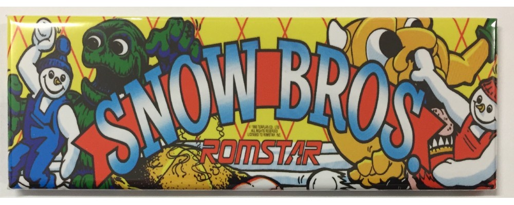 Snow Bros. - Arcade/Pinball - Magnet - Romstar