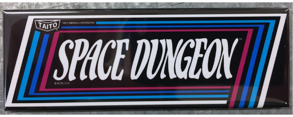 Space Dungeon - Marquee - Magnet - Taito
