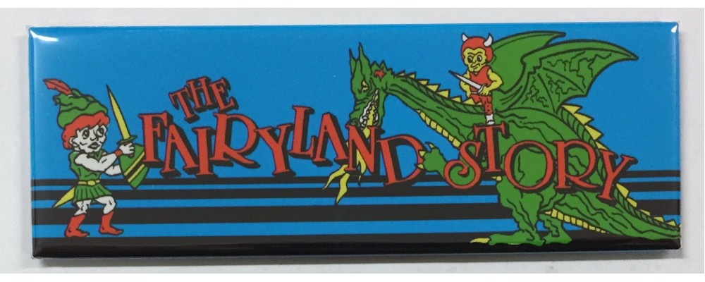Fairyland Story - Arcade Marquee - Magnet - Taito
