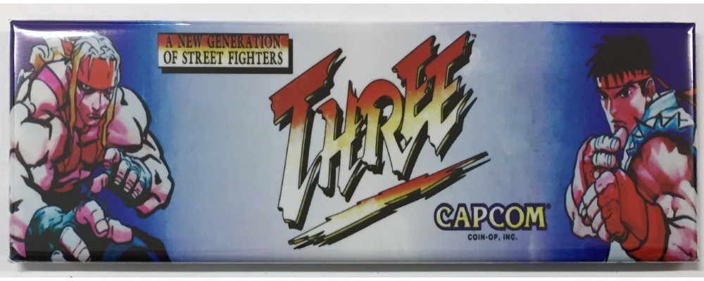 Street Fighter 3 - Arcade/Pinball - Magnet - Capcom