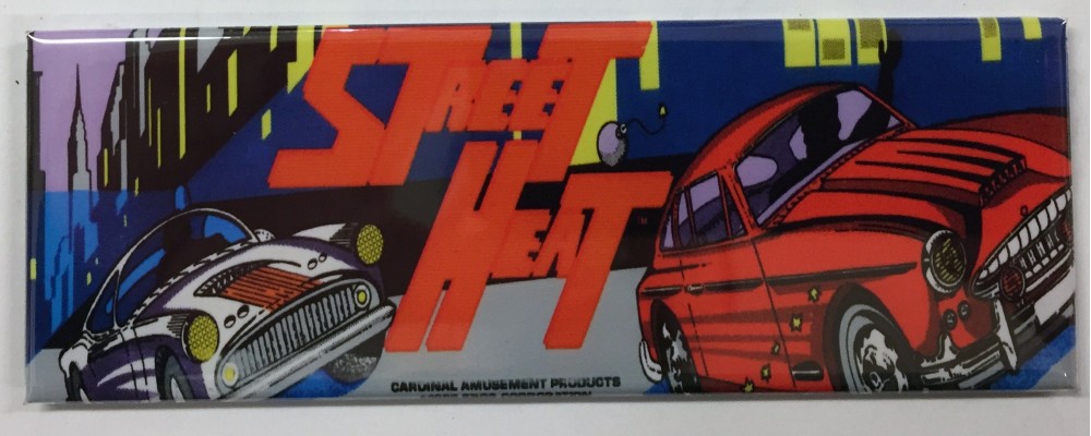 Street Heat - Arcade/Pinball - Magnet - Cardinal Amusements