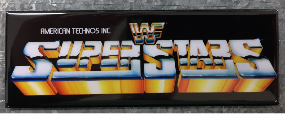 WWF Superstars - Marquee - Magnet - Technos