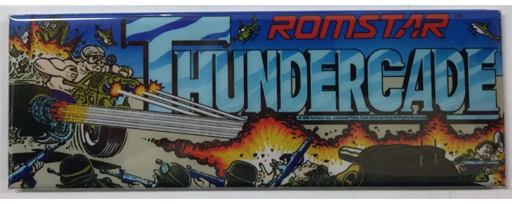 Thundercade - Arcade/Pinball - Magnet - Romstar
