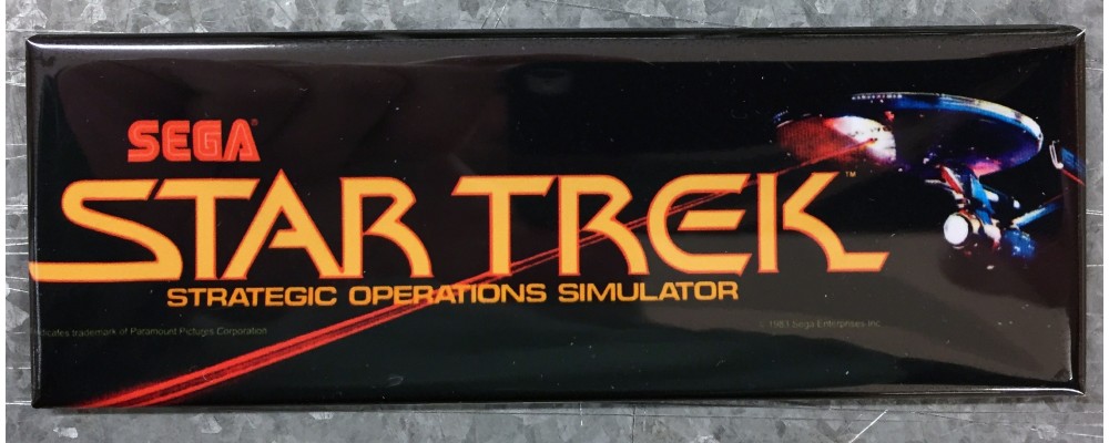 Star Trek - Marquee - Magnet - Sega