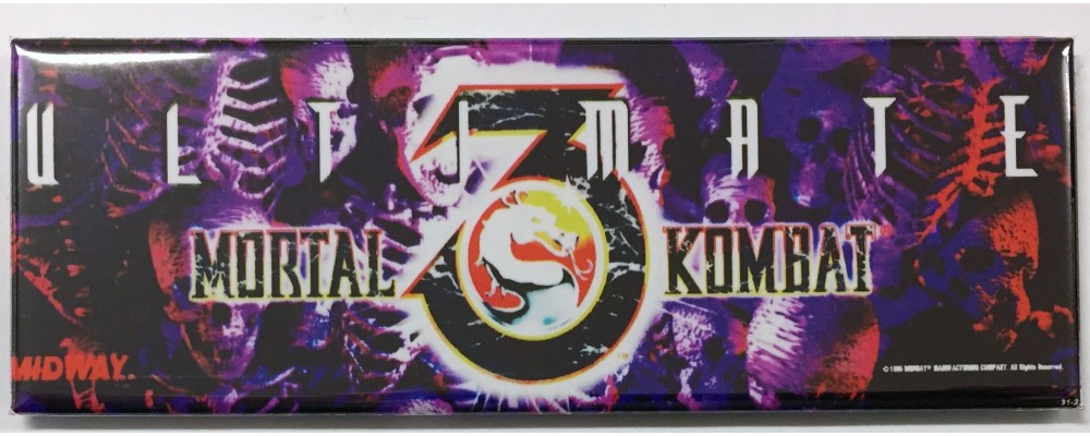 Ultimate Mortal Kombat 3 - Arcade/Pinball - Magnet - Midway