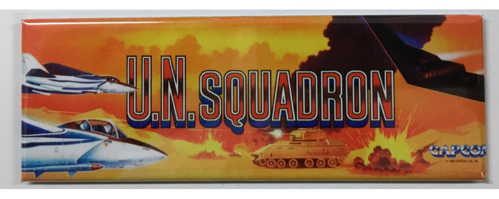 U.N. Squadron - Arcade/Pinball - Magnet - Capcom