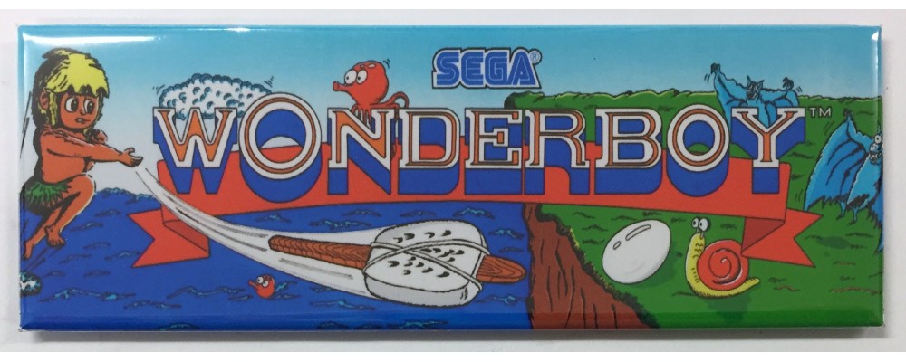 Wonderboy - Arcade/Pinball - Magnet - Sega