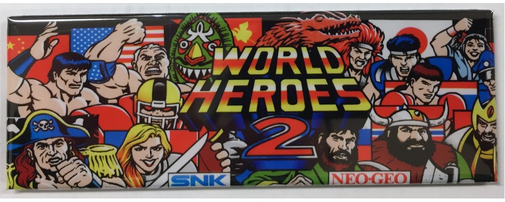 World Heroes 2 - Arcade/Pinball - Magnet - SNK