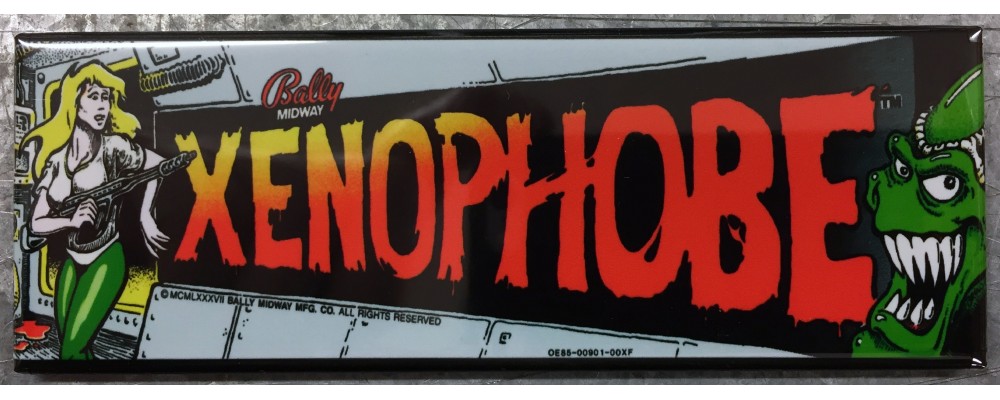 Xenophobe - Marquee - Magnet - Bally/Midway