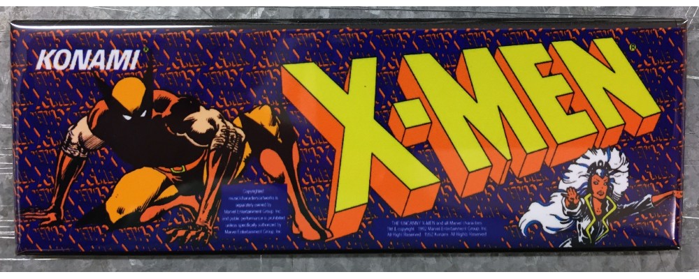 X-Men - Marquee - Magnet - Konami