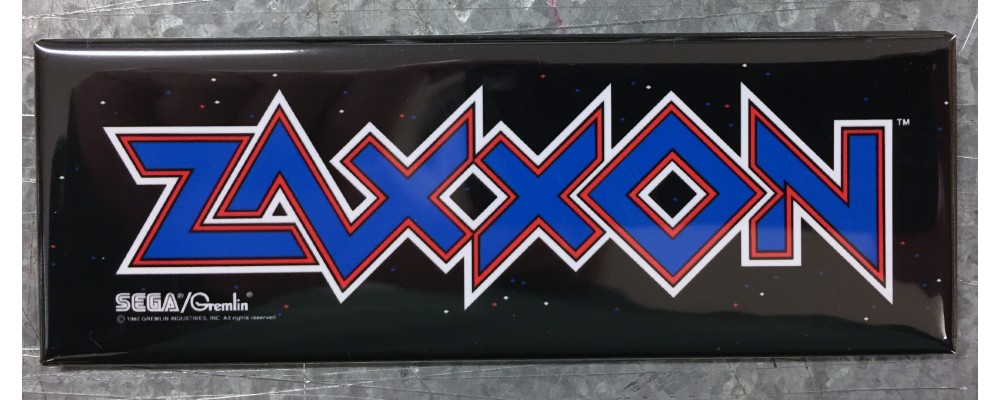 Zaxxon - Marquee - Magnet - Sega/Gremlin