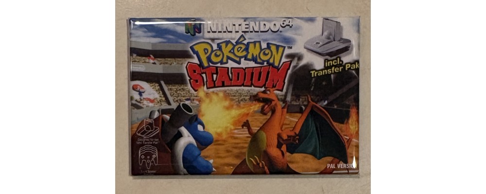 Pokemon Stadium - Video Games - Magnet