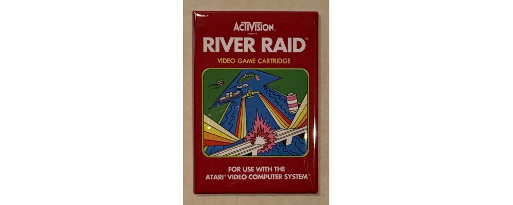 River Raid  - Video Games - Magnet