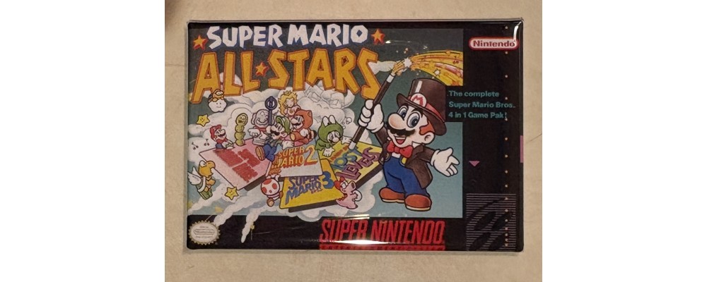 Super Mario All-Stars - Video Games - Magnet