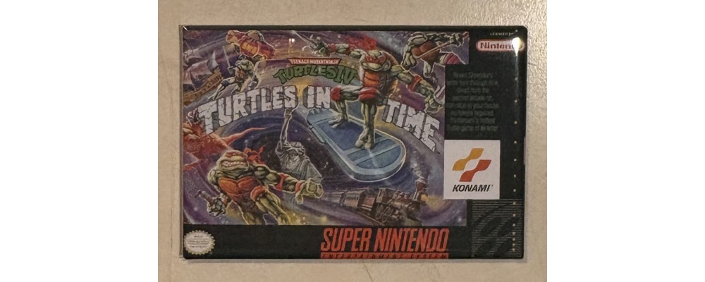 Turtles In Time - Video Games - Magnet Turtles In Time - Video Games - Magnet